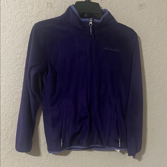 Columbia Deep Purple Fleece Jacket - Picture 1 of 3